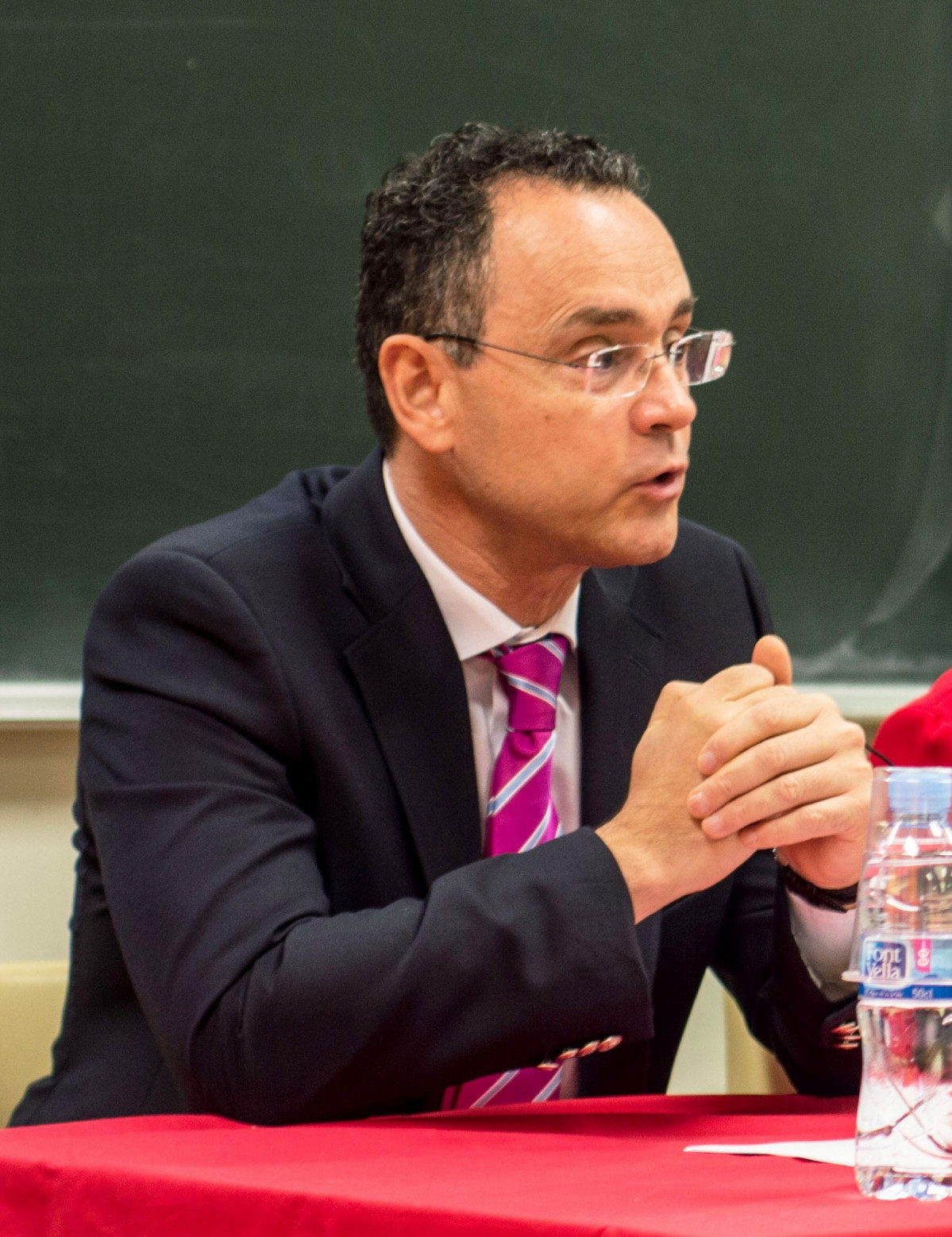 Pedro Baños en un curso de la UC