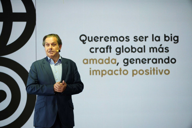 Ignacio Rivera, presidente ejecutivo de la Corporación Hijos de Rivera, durante la presentación de resultados del año 2024