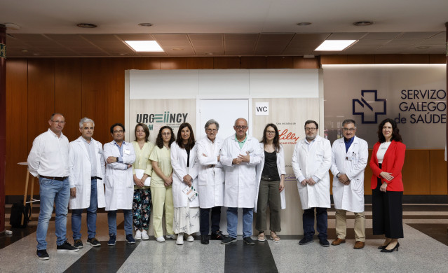 Inauguración en el Chus de un 'escape room' para concienciar sobre las dificultades de las personas que sufren Enfermedad Inflamatoria Intestinal