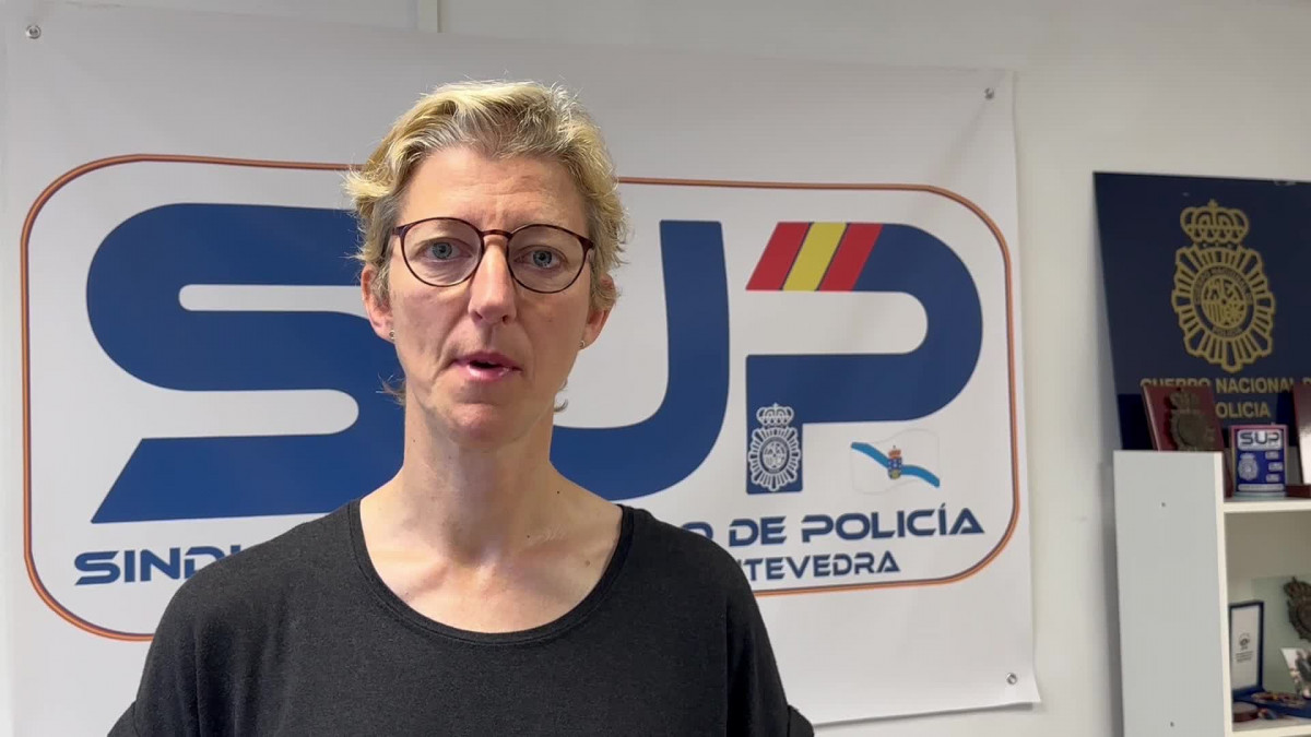 Valoración en Vídeo de María Martínez Portavoz de SUP Pontevedra sobre los graves incidentes ocurridos ayer en Pontevedra