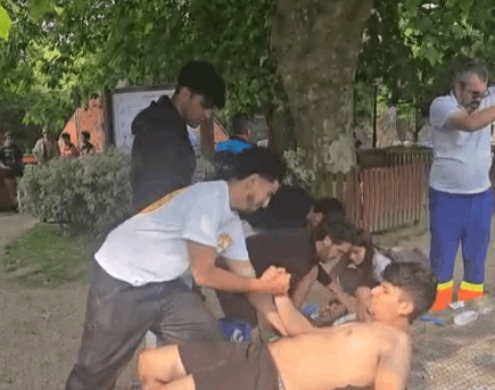 Atenciu00f3n a los heridos en Pontevedra