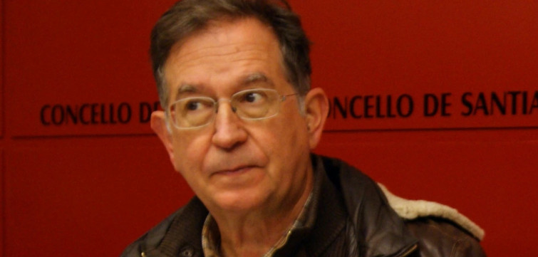 Suso de Toro y Jaivier Galdo, este jueves en El Corte Inglés de Santiago