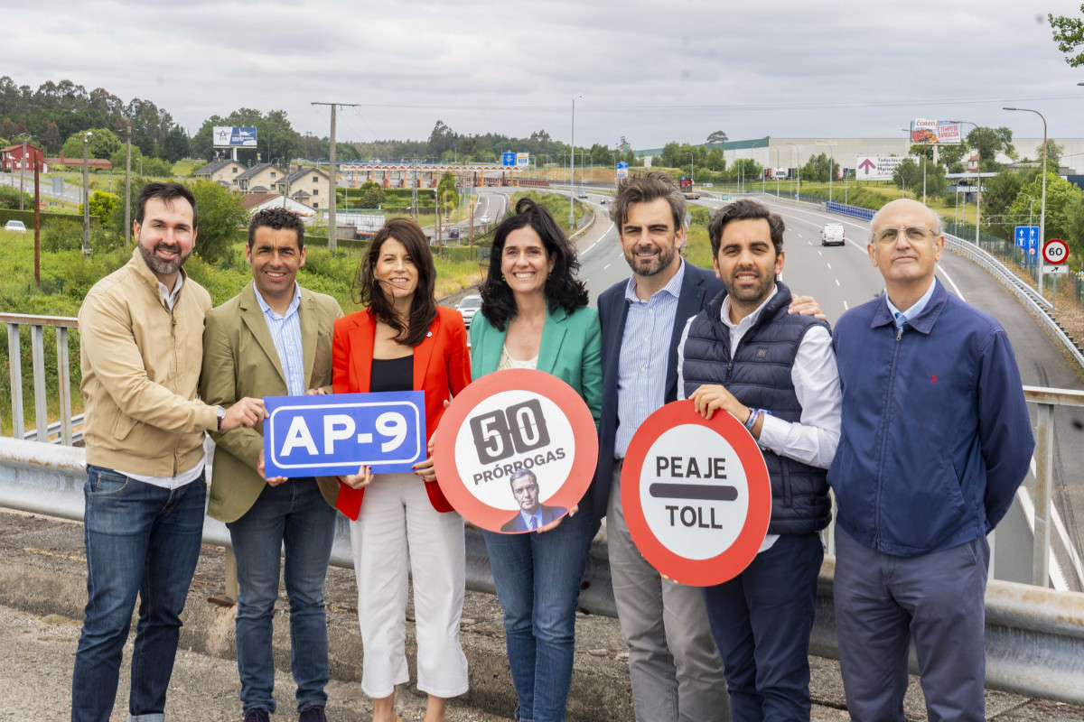 PPdeG, ante la "50ª prórroga del debate para el traspaso de la AP-9":"Con las bodas de oro, toca el divorcio de Sánchez"