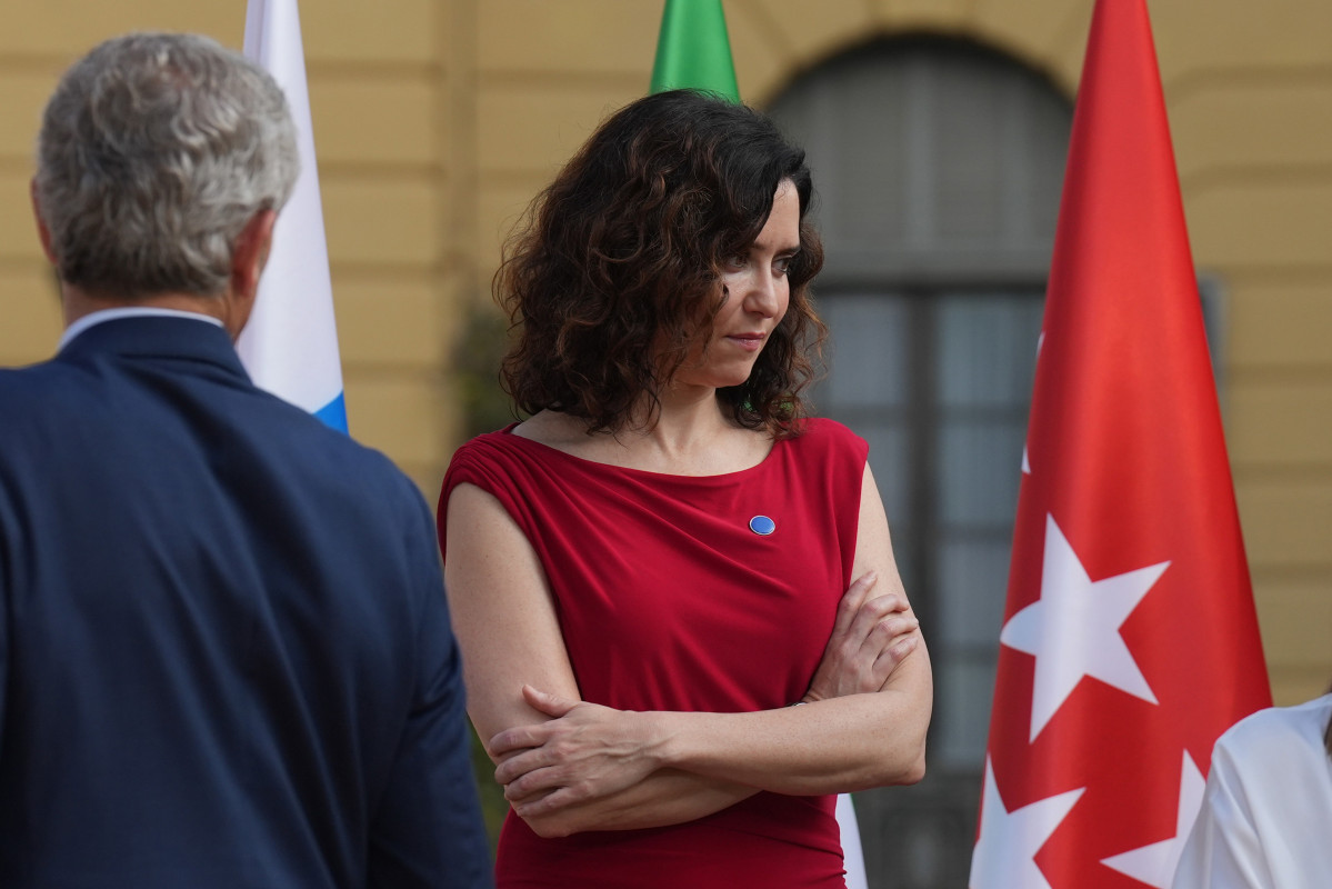 La presidenta de la Comunitat de Madrid, Isabel Díaz Ayuso