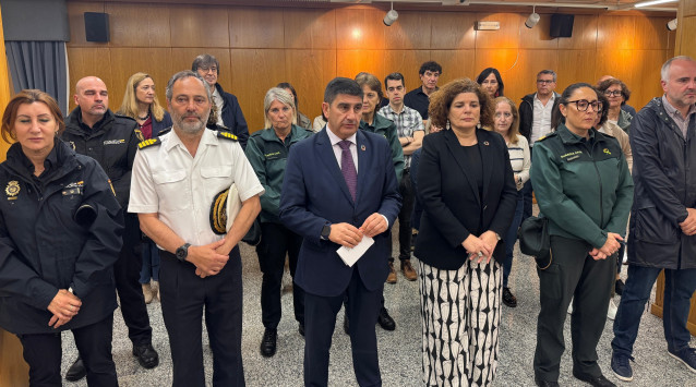 Concentración por el crimen de violencia vicaria en Bilbao