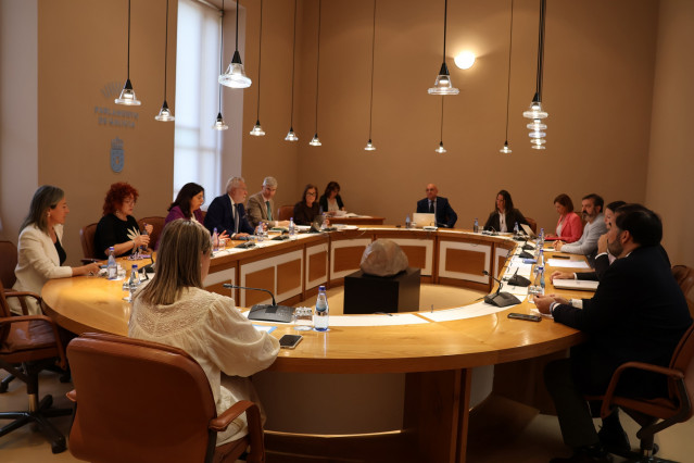 Junta de portavoces del Parlamento de Galicia.