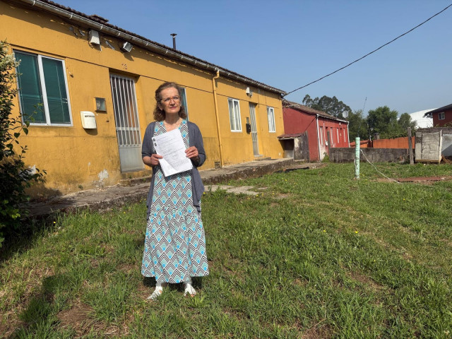 Imagen de la afectada.