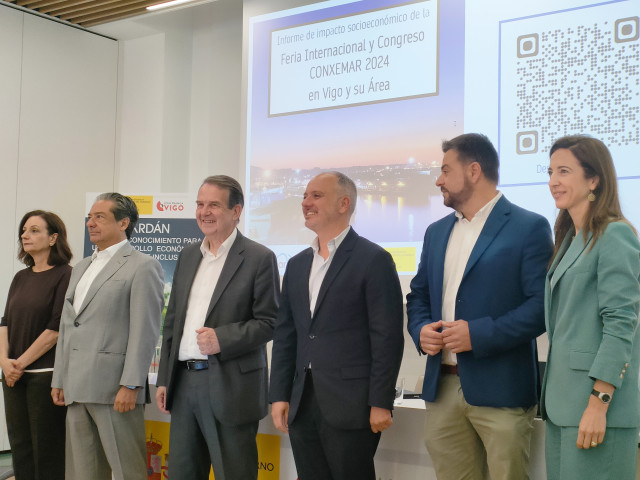 Presentación del informe de impacto socioeconómico de la feria y congreso de Conxemar 2024.