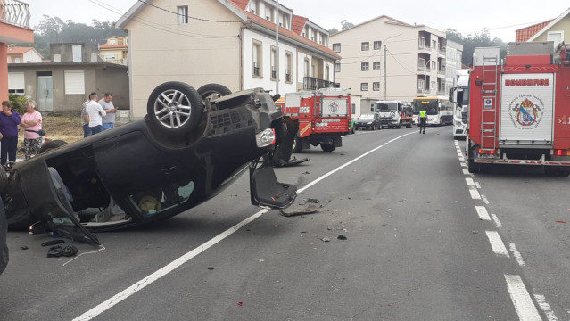 Imagen del accidente.