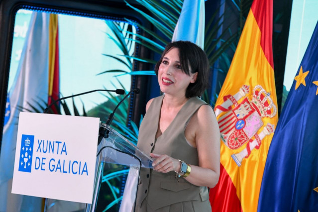 La conselleira de Economía e Industria, María Jesús Lorenzana.