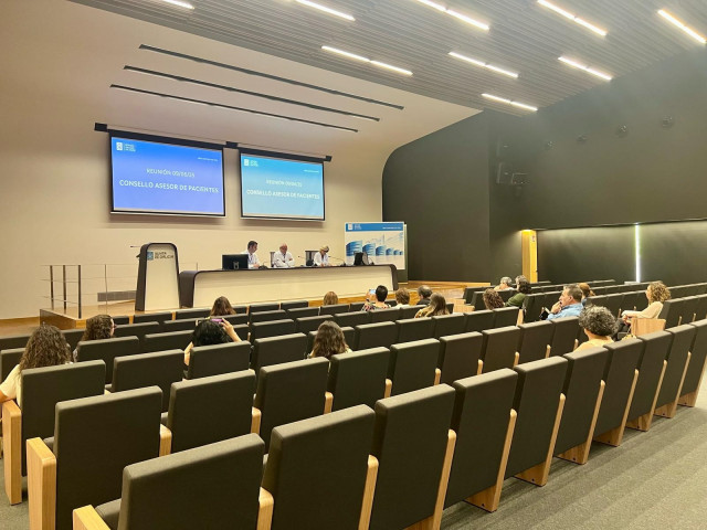 Reunión del Consello Asesor de Pacientes del área sanitaria de Vigo.