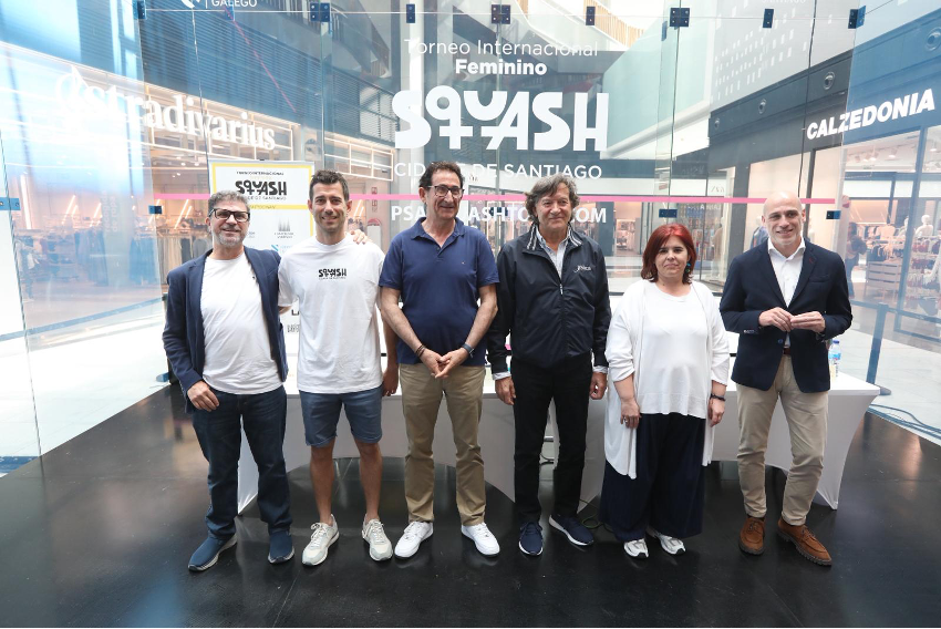 Presentaciu00f3n del torneo de Squas en As Cancellas Santiago