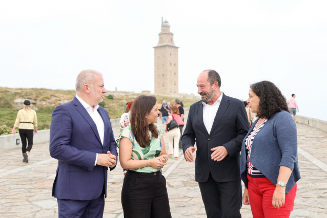 Presentación de las actuaciones para la protección de la Torre de Hércules