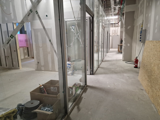 Imagen de las obras de la unidad.