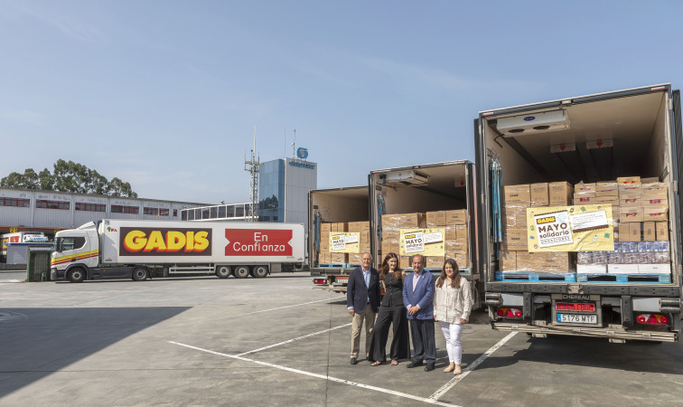 El 'Mayo Solidario' de Gadis entrega más de 140 toneladas de productos a entidades benéficas