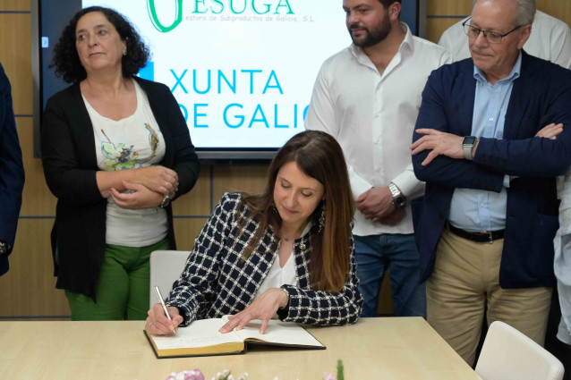 La conselleira do Medio Rural, María José Gómez.