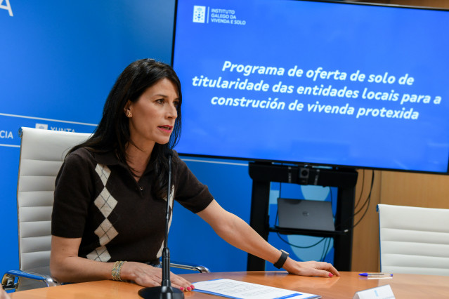 Archivo - La conselleira de Vivenda, María Martínez Allegue.