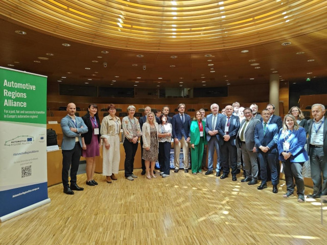 El secretario xeral de Industrial interviene en la Conferencia de la Alianza de Regiones Europeas con Industria de la Automoción (ARA)