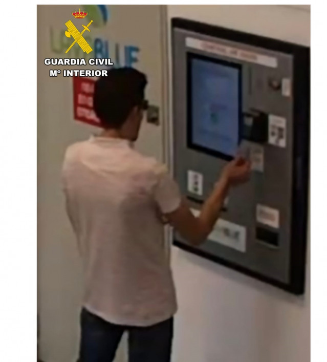 El detenido en la operación Barinizou, en Ourense