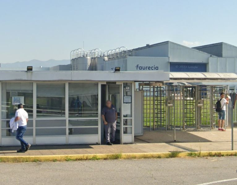 Planta de Faurecia en Ourense en una imagen de Google Street View