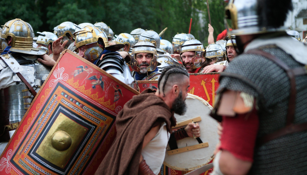 Inicio de los festejos de Arde Lucus 2025