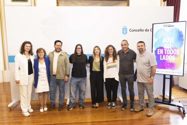 Presentación de las actividades Orgullo Coruña