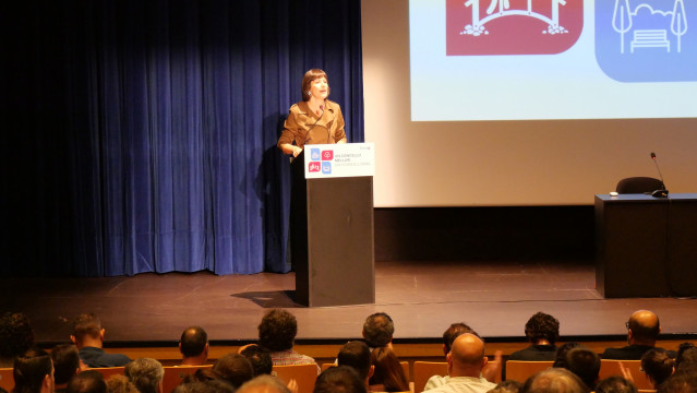 La portavoz nacional del BNG, Ana Pontón