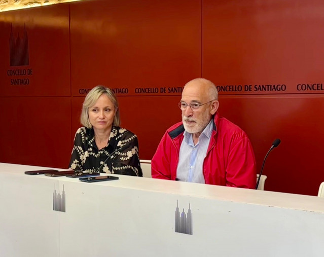 Los ediles socialistas durante una rueda de prensa, a 23 de junio de 2025.