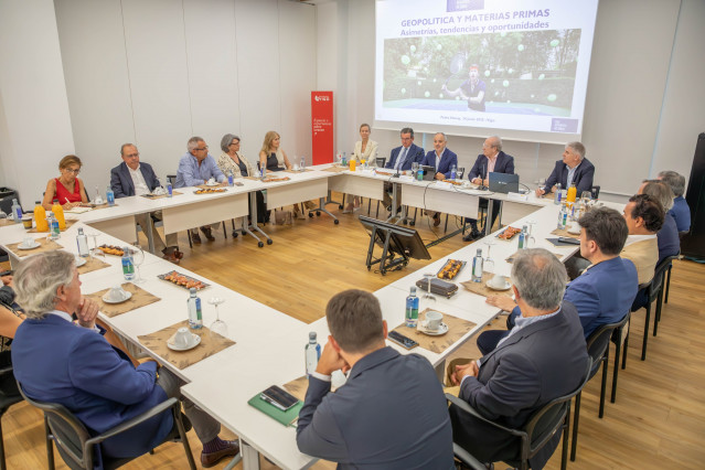 Imagen del desayuno de este martes.