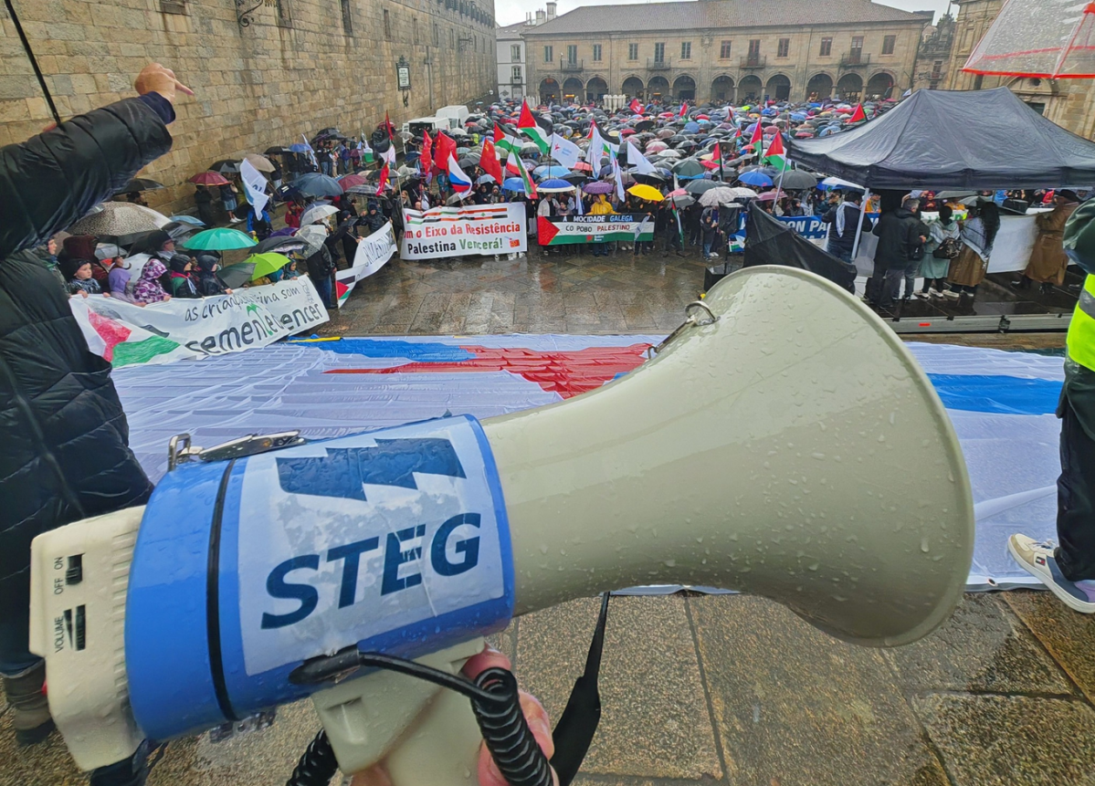 Protesta de STEG