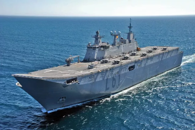 LHD Juan Carlos I construu00eddo en Navantia