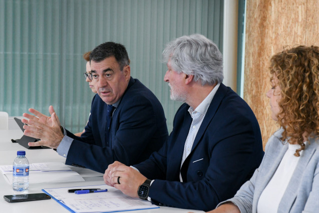 El conselleiro de Educación, Román Rodríguez.