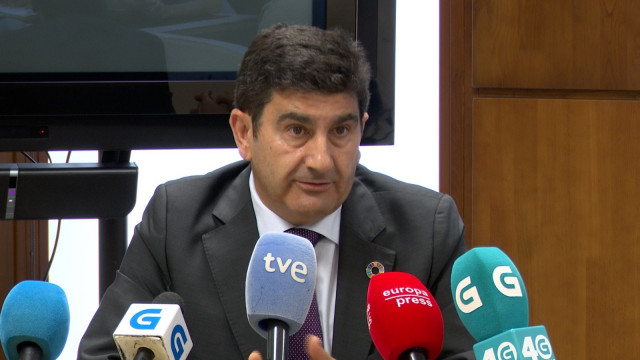 El delegado del Gobierno, Pedro Blanco, en rueda de prensa