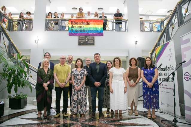 Acto por el Día de la Diversidad Sexual en la Diputación de A Coruña