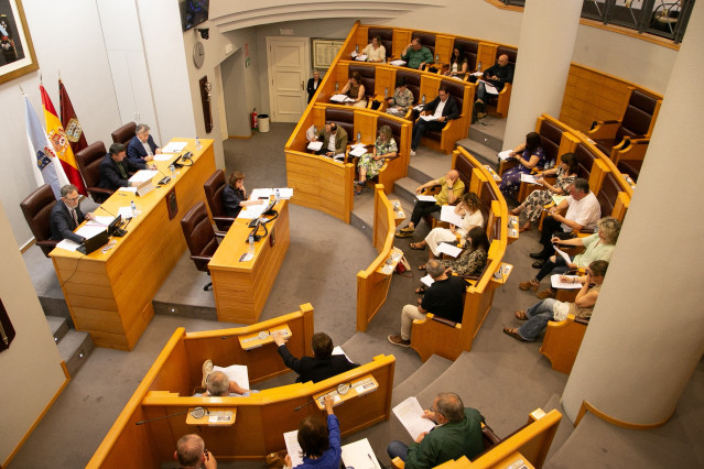 Pleno de la Diputación de A Coruña