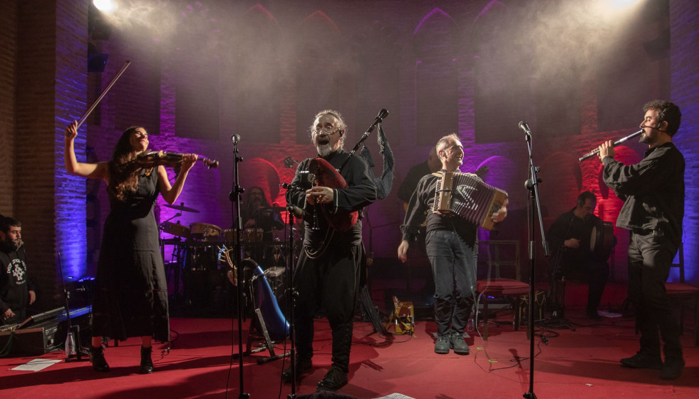 Archivo - Actuación de Luar na Lubre