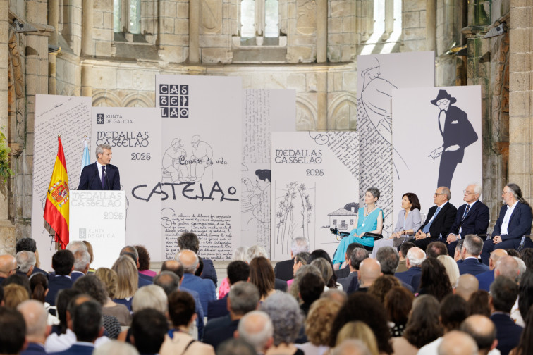 Medallas Castelao 2025: Rueda se ciñe al discurso 