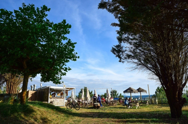La playa de Pragueira y el Bico Beach, en Sanxenxo