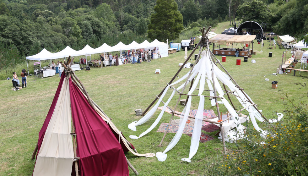 Recinto del Trasan Fest en una imagen de la Deputación de A Coruña