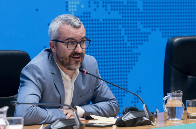 Archivo - El secretario de Estado de Salud, Javier Padilla, inaugura la jornada 'Learning from Health Systems Analysis: The Health System in Spain', en el Ministerio de Sanidad, a 16 de septiembre de 2024, en Madrid (España). La sesión se organiza con el