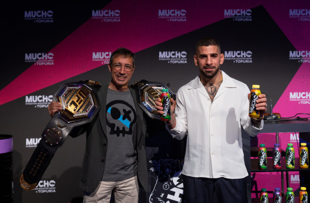 Hijos de Rivera y Topuria lanzan una nueva bebida energética