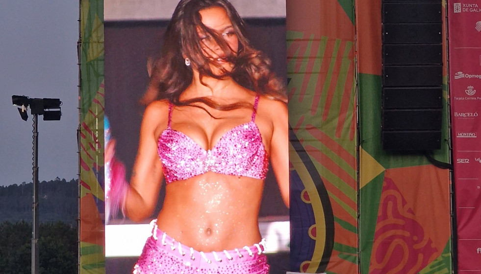 Actuación de Emilia en el Portamérica.