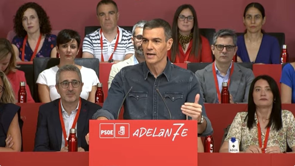 EuropaPress 6841094 presidente gobierno secretario general psoe pedro sanchez intervencion