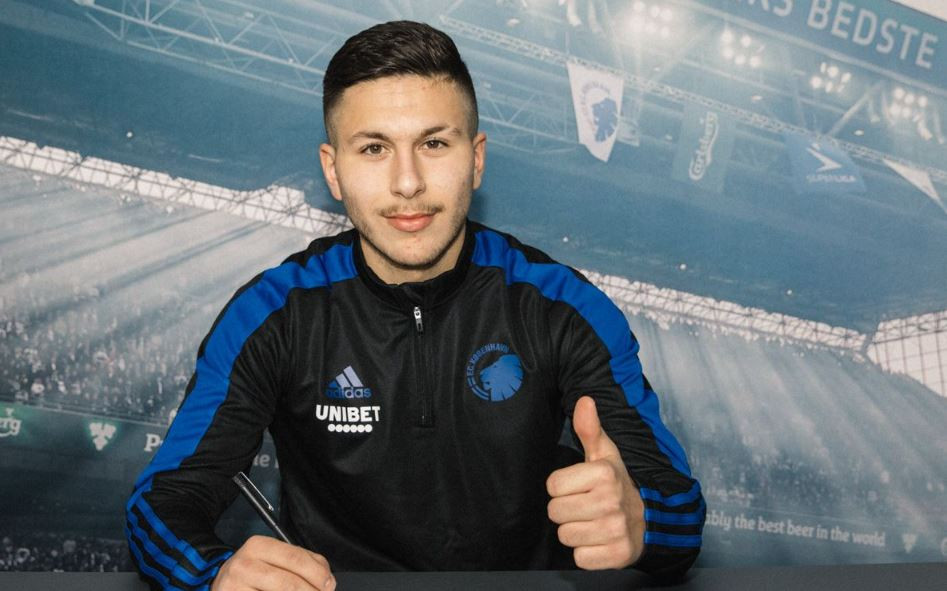 Roony Bardghji en imagen del FC Copenhague