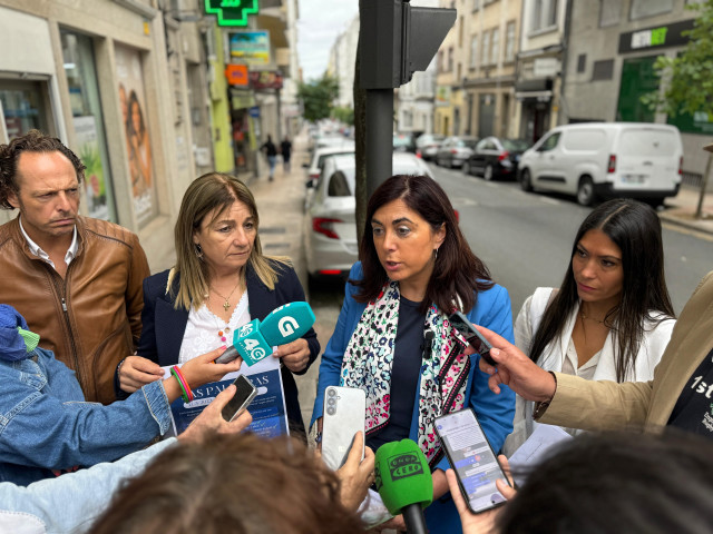 La portavoz del PP de Lugo, Elena Candia, exige gobierno local que actúe ante los conflictos que se originan en los locales do ocio de la calle Tui