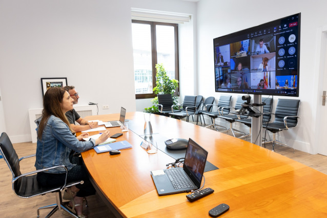 La conselleira do Medio Rural, María José Gómez, en la Conferencia Sectorial de Agricultura y Desarrollo Rural