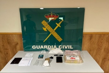 Detenido un vecino de O Barco interceptado con 150 gramos de cocaína ocultos en su ropa