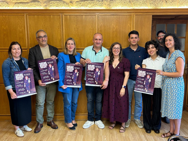 Presentación del 'Delas Fest', a 7 de julio de 2025.