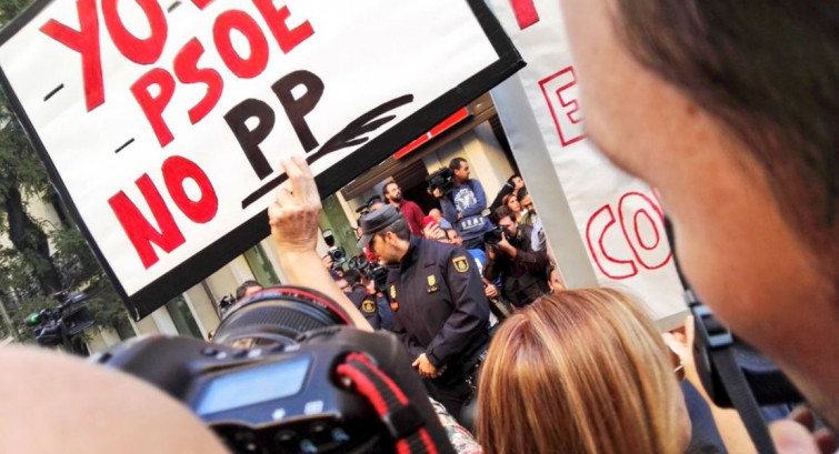 Un dispositivo policial vigila Ferraz ante posibles enfrentamientos entre simpatizantes