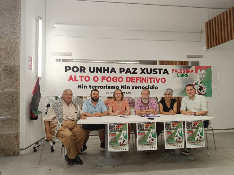 Actos contra la guerra en Gaza convocados por PararLaGuerra en 17 localidades de Galicia